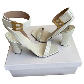 Balmain Tacones Blanco
