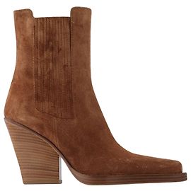 Paris Texas Dallas Stiefelette aus braunem Leder Braun