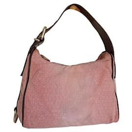 Fendi-Fendi mini bag borsa rosa monogram-Rosa