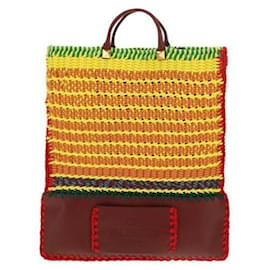 Valentino Garavani-Valentino Garavani - Cabas plat Crochet Bags en tissu-Multiple colors