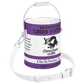 Louis Vuitton Sac Paint Can Violet Violet