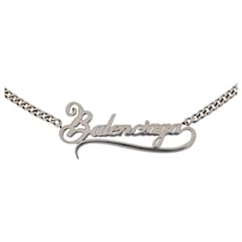 Balenciaga-Necklace in Silver-tone brass-Silvery,Metallic