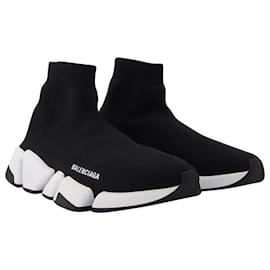 Balenciaga-velocità 2.0 Sneakers Lt in nero-Nero
