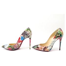 Christian Louboutin-NEW CHRISTIAN LOUBOUTIN SHOES PIGALLE FOLLIES PATENT LEATHER PUMPS 39-Multiple colors