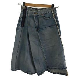 JUNYA WATANABE COMME des GARCONS Rock/S/Baumwolle/BLU Blau