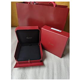 Cartier-Cartier Collier Pendentif boîte avec sac en papier-Rouge
