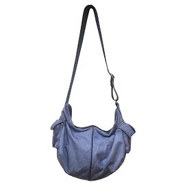 Autre Marque Borbonese borsa tracolla tote bag Blu chiaro