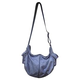 Autre Marque-Borbonese borsa tracolla tote bag-Blu chiaro