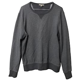 Burberry-Burberry-Pullover aus dunkelgrauer Wolle-Grau