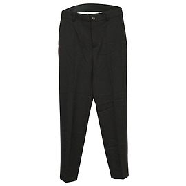 Balenciaga Straight Pants in Black Wool  Black