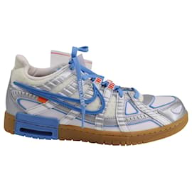 Nike-Nike x Off-White Air Rubber Dunk Sneakers in UNC Leather-Multiple colors