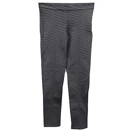 Max Mara Dotted Textured Pants in Grey Nylon Polyamide Grey