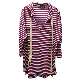 Moletom com capuz listrado Loewe em algodão multicolorido Multicor