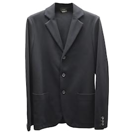 Jil Sander-Jil Sander Coat Jacket in Black Viscose-Black