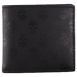 Alexander Mcqueen-billfold 8Cc in Black Leather-Black