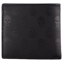 Alexander Mcqueen-billfold 8Cc in Black Leather-Black