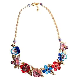 Les Nereides Beautiful necklace Multiple colors