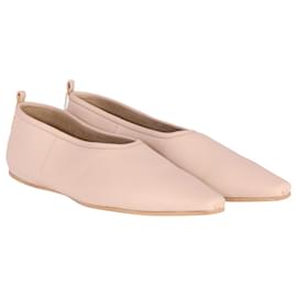 Stella Mc Cartney-Stella McCartney Ballet Flats in Pink Faux Leather -Pink