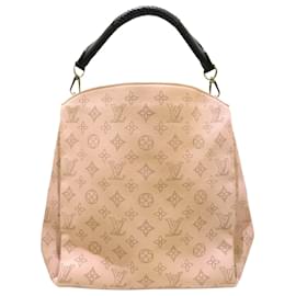 Louis Vuitton-Louis Vuitton Pink Mahina Babylone PM-Black,Pink