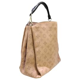 Louis Vuitton-Louis Vuitton Pink Mahina Babylone PM-Black,Pink