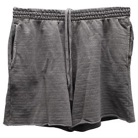 Autre Marque John Elliott Shorts Esportivo em Algodão Cinza Cinza