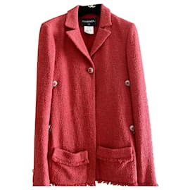 Chanel-Chaquetas-Roja