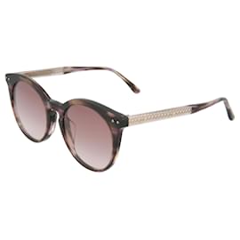 Bottega Veneta-Round-Frame Sunglasses-Other