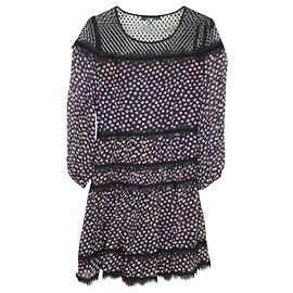 Robe Midi Diane Von Furstenberg Jamie en Soie Multicolore Autre