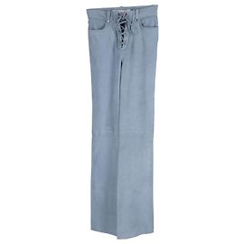 Pantalón Iro Vehla de Algodón Azul Claro Azul Azul claro