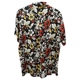 Tod's-Todd Snyder Short Sleeve Printed Button Front Shirt in Multicolor Rayon-Other