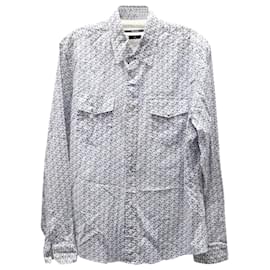 Gucci-Camisa de manga larga floral Gucci en algodón blanco-Otro