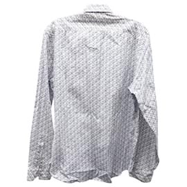 Gucci-Camisa de manga comprida floral Gucci em algodão branco-Outro
