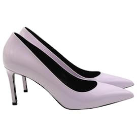 Saint Laurent-Saint Laurent Anja Pumps in Pastel Purple Patent Leather-Other
