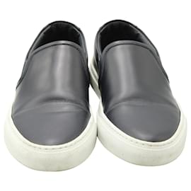 Autre Marque-Common Projects Slip On Sneakers in Black Leather -Black
