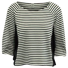 Top Rayé Lanvin en Rayonne Multicolore Autre Imprimé python