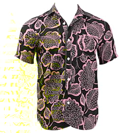 Junya Watanabe-Junya Watanabe Print All Over Shirt in Black Nylon-Black