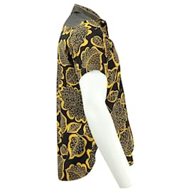 Junya Watanabe-Junya Watanabe Print All Over Shirt in Black Nylon-Black