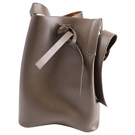 Borsa Rejina Pyo Midi Marlene Secchiello In Pelle Marrone Marrone