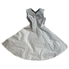 Jil Sander Vestidos Blanco Gris