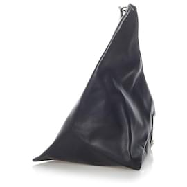 Salvatore Ferragamo-Smooth Leather Backpack-Black