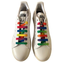 Stella Mc Cartney Baskets véganes Stella McCartney/adidas Stan Smith Blanc