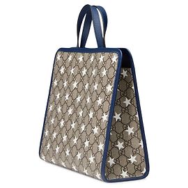 Gucci Tragetasche Kinder Stras Blau