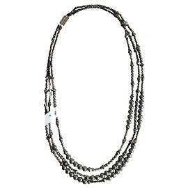Weekend Max Mara Collar de perlas de imitación Weekend de MAX MARA Gris