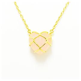 Christian Dior-[Used] Christian Dior necklace Christian Dior pendant heart K18 750-Golden