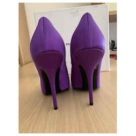 Balenciaga-Balenciaga pumps-Dark purple