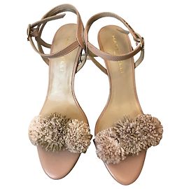 Autre Marque Martinelli leather sandals Beige