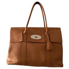 Mulberry Bayswater Grainy Leather Tote Caramel Caramel