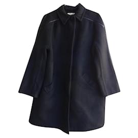 Hermès-Coats, Outerwear-Black