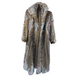 Autre Marque Sumptuous lynx fur coat Multiple colors