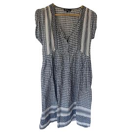 Robe Isabel Marant Etoile en lin gris Gris